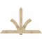 Ekena Millwork Redmond Rough Sawn Timber Gable Bracket, Douglas Fir, 84"W x 53"H x 6"D x 6"F, 15/12 Pitch GBW084X53X0606RED00RDF - alternate 1